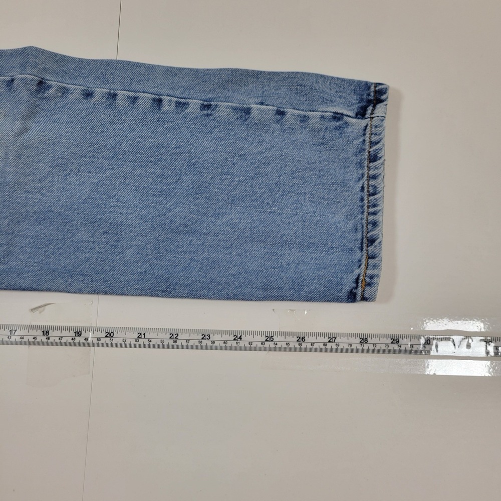Levi's Men's Jeans 505 Regular Fit Size 29x30 Blue - Picture 4 of 10